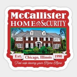 Kevin Home Security Est.1990 Sticker